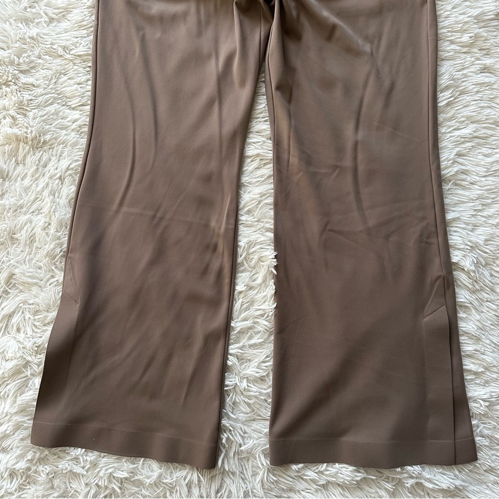 Athleta Venice Flare Pant Brown Size L Petite - Picture 7 of 11